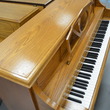1992 Story & Clark oak console piano - Upright - Console Pianos